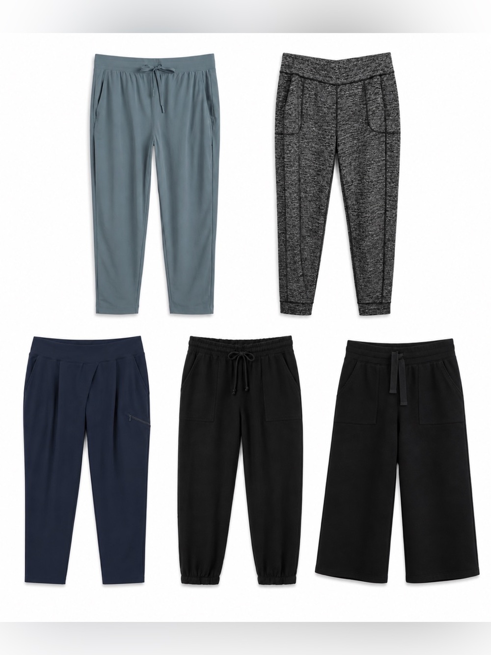 5-Piece Size Large Women’s Pants & Joggers Bundle – GUC to Like New